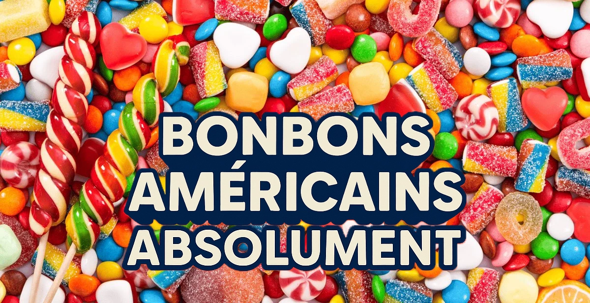 Le bonbon americain : le snack star venu tout droit des USA 🇺🇸
